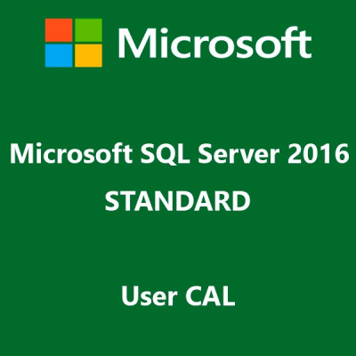 Microsoft SQL Server 2016 Standard User CAL