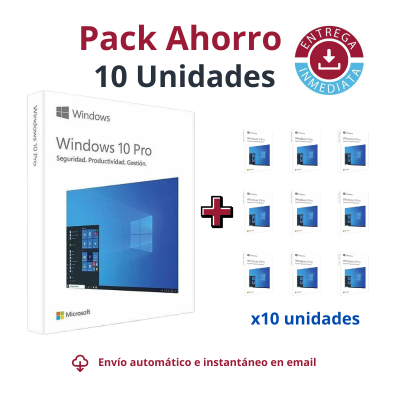 PACK 10 Licencias de WINDOWS 10 PRO | Mejor Calidad Y Precio de Colombia PACK 10 Licencias de WINDOWS 10 PRO | Mejor Calidad Y Precio de Colombia