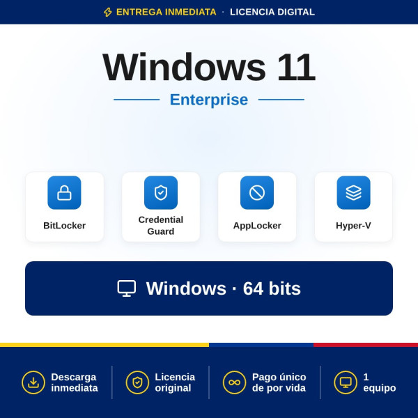 Comprar Windows 11 Enterprise: Líder en Innovación y Seguridad | Colombia