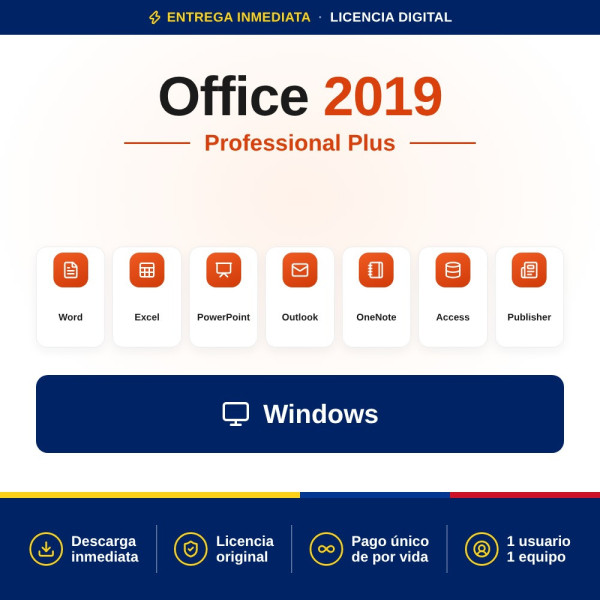 Comprar Office 2019 Professional Plus Colombia | La Opción Económica