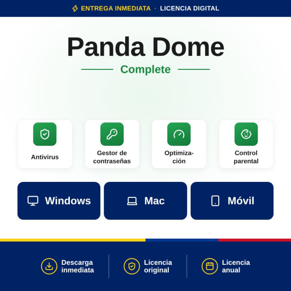 Panda Dome Complete - ESD Version | Mejor Precio Colombia