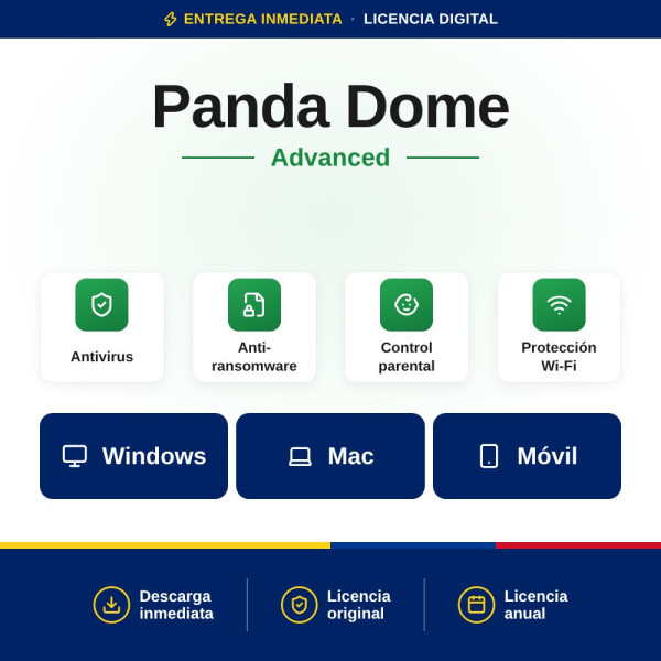 Panda Dome Advanced - ESD Version | Mejor Precio Colombia