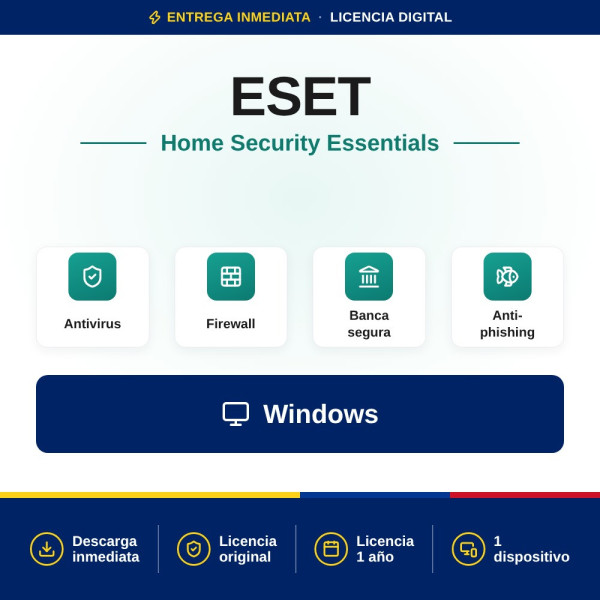 Compra Eset Home Security Essentials al mejor precio de Colombia