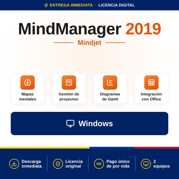 Optimice el flujo de trabajo con Mindjet MindManager 2019 | Colombia