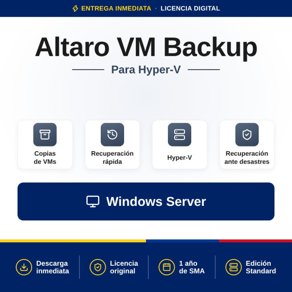 Compra Altaro VM Backup para Hyper-V - Seguridad para tus datos | Colombia