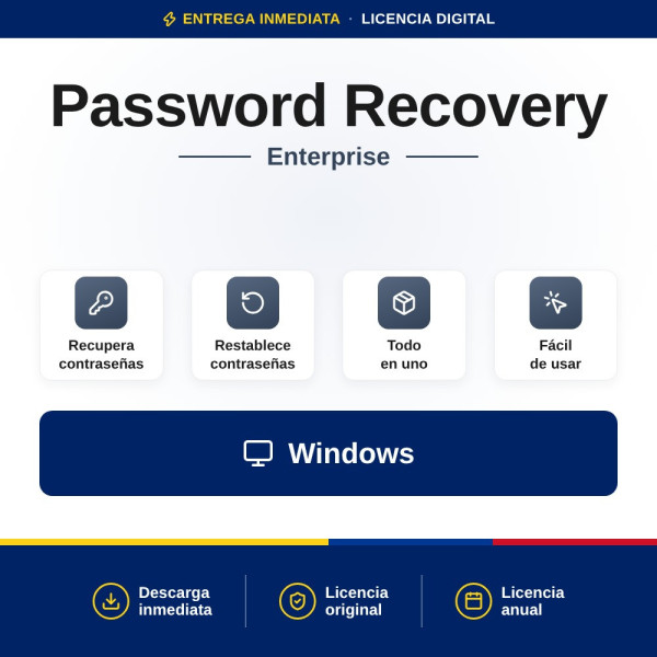 Comprar Password Recovery Enterprise | Mejor Precio Colombia