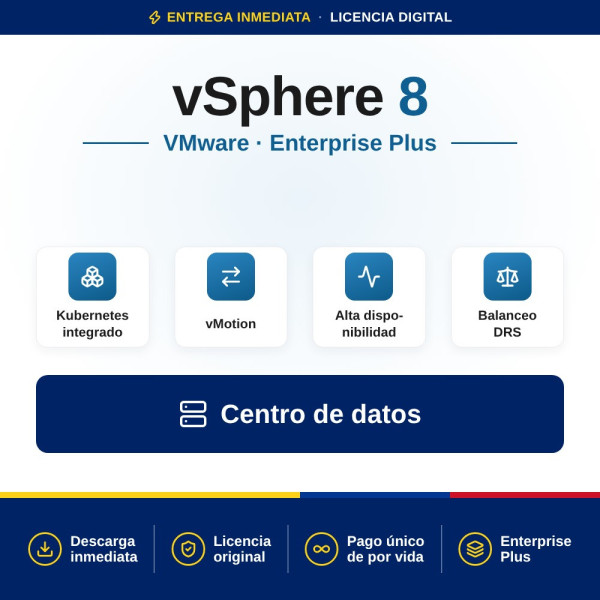 VMware vSphere 8 Enterprise Plus | Mejor Calidad Colombia
