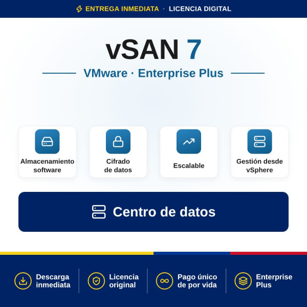 Comprar VMware vSan 7 Enterprise Plus hiperconvergente |Colombia Mejor Precio